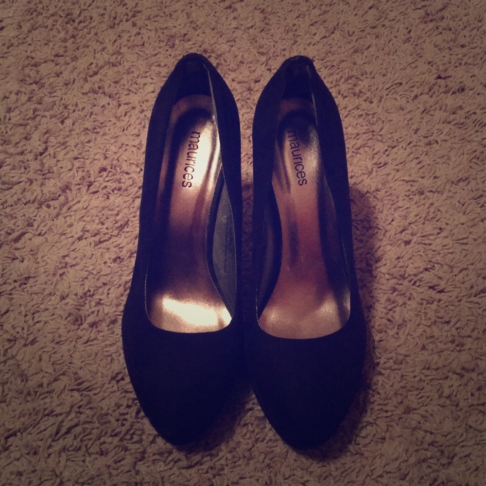 Black heels